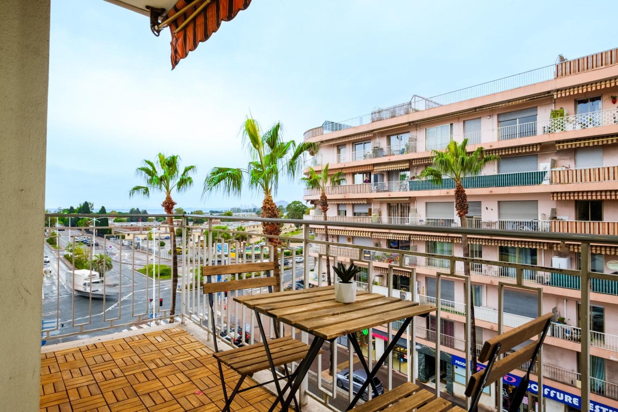 Le Millesime ~ Vue ~ Balcon ~ Parking Apartment Cagnes-sur-Mer Exterior photo